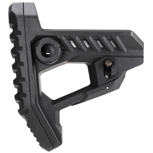 Strike Industries STRIKEPOLYPITBK Pit Stock Black Polymer 3.87" OAL - STRIKEPOLYPITBK