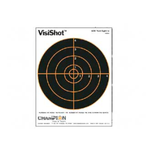 United States Association of Gun Owners Champion VisiShot 8in Bullseye Target, 10-Pack - $5.97 at United States Association of Gun Owners