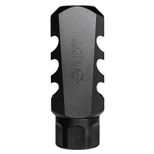 MDT Elite Muzzle Brake 30 Cal 3 Port Black Steel - 103516BLK