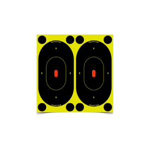 United States Association of Gun Owners Birchwood Casey B24-12 Self-Adhesive Oval Target, 12-Pack - $5.00 at United States Association of Gun Owners