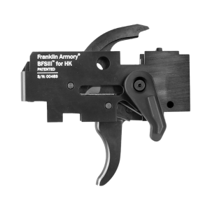 Franklin Armory 0550000BLK Binary Curved Trigger for HK 91/93