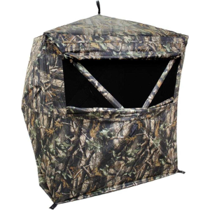 HME-GRDBLND2 2-Person Camo Ground Blind, 150D Shell