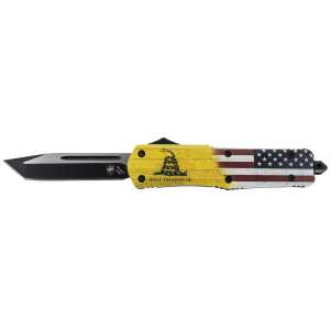 United States Association of Gun Owners Templar Knife LDTOM231 Gen II Don't Tread On Me 3.50" OTF Knife - LDTOM231 - $99.99 at United States Association of Gun Owners