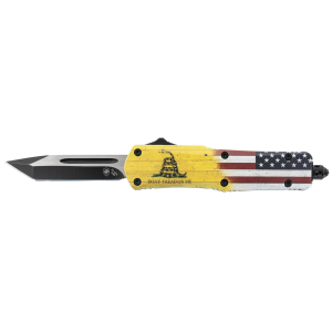 United States Association of Gun Owners Templar S-DTOM-23-1 Don't Tread On Me 2.69" OTF Knife - SDTOM231 - $79.99 at United States Association of Gun Owners