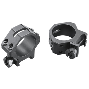 Weaver 4 Hole Tactical Ring 30mm Low Matte - 48364