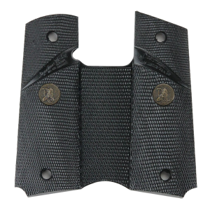 Pachmayr 02921 Signature Grip Wraparound Black Rubber Grip Panel for 1911