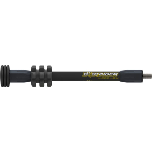 Bee Stinger MicroHex 8in Black Stabilizer / Silencer