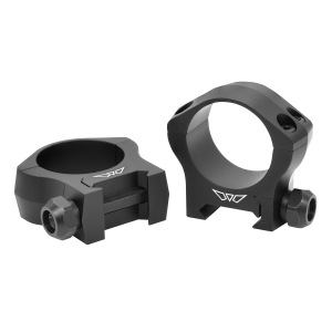 Warne 7213M 30mm Low Scope Rings, Mountain Tech Matte Black - 7213M