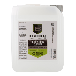 United States Association of Gun Owners Breakthrough Clean BTSC-1GL Suppressor Cleaner 1 Gallon - $76.95 at United States Association of Gun Owners