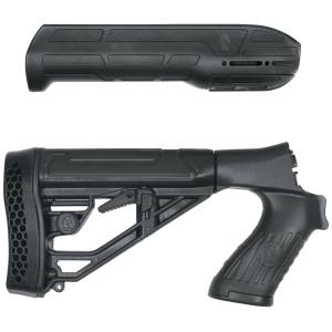 Adaptive Tactical AT02006 Black Adjustable Stock and Forend, 12 Gauge