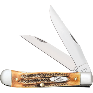 United States Association of Gun Owners Case CAE 6.5 Bonestag Trapper Pocket Knife - 65329 - $88.99 at United States Association of Gun Owners