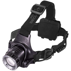 LB Marketing Long Throw Headlamp Black Aluminum LED 470 Lumens - 97745