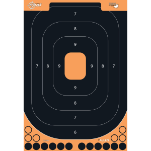 United States Association of Gun Owners Allen 15501 EZ Aim Splash Adhesive Target Black/Orange 5 Pack - $8.60 at United States Association of Gun Owners