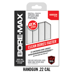 United States Association of Gun Owners Real Avid AVBMPATCH4S 22 Cal Bore-Max Speed Jag Patches, 250 Count - $6.62 at United States Association of Gun Owners