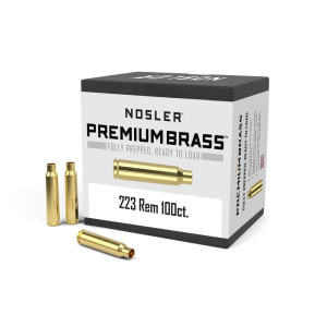 United States Association of Gun Owners Nosler Unprimed Brass Rifle Cartridge Cases .223 Rem 100/ct - 10098 - $99.88 at United States Association of Gun Owners