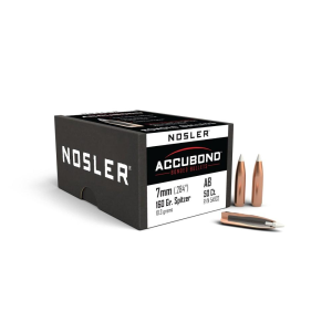 United States Association of Gun Owners Nosler AccuBond Rifle Bullets 7mm .284" 160 gr SBT-ACB 50/ct - $61.79 at United States Association of Gun Owners