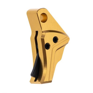 United States Association of Gun Owners Tyrant CNC ITTS Trigger for Glock Gen-5 Gold w/Black Screw - TD-GTRIG-5-GOLD-BLACK - $67.46 at United States Association of Gun Owners