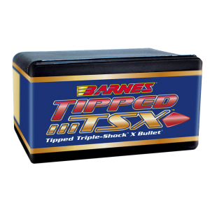 United States Association of Gun Owners Barnes 30188 Tipped TSX .22 Cal 62gr Boat Tail Bullets, 50/Box - $38.76 at United States Association of Gun Owners