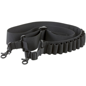 United States Association of Gun Owners Aim Sports DSBS1 Deluxe Black Nylon Bandolier Shotgun Holds 14 Shells - $15.99 at United States Association of Gun Owners