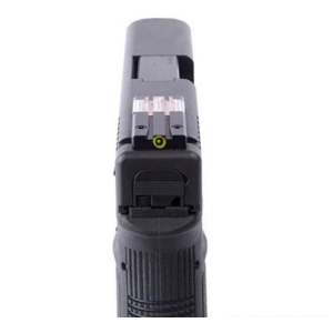 Meprolight FT Circle-Dot Rear Sight Tritium Green Fits Glock
