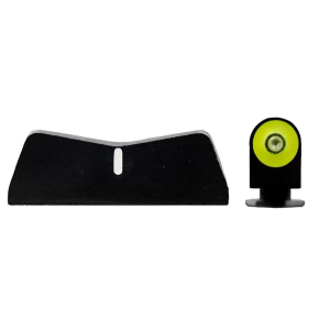 XS Sights DXW2 Big Dot Sight for Glock 42 43 43X & 48, Yellow - GL-0011P-3Y