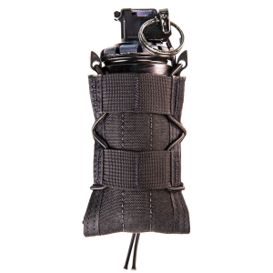 High Speed Gear 13TA10BK TACO Mag Pouch Single Black Nylon Belt Compatible w/ Rifle