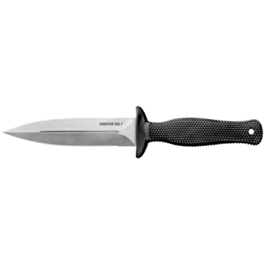 United States Association of Gun Owners Cold Steel Counter Tac 1 Fixed Blade Knife, 5in AUS-8A SS Blade - $42.06 at United States Association of Gun Owners