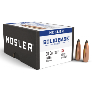 United States Association of Gun Owners Nosler 38062 30Cal 165gr Soft Point Reloading Bullets, 50CT - $27.60 at United States Association of Gun Owners