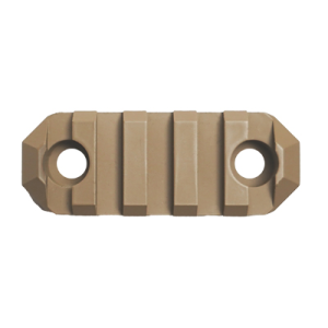 GrovTec M-LOK 5 Slot 2.2in Rail, Coyote - GTSW365