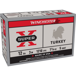 Winchester Super-X 12 Gauge 3in #5 Shotshell, 10-Round Box