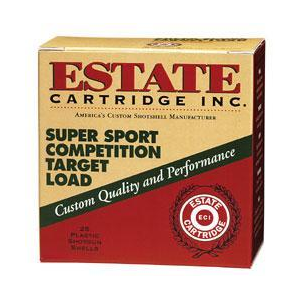 Estate Cartridge Super Sport 12 Ga 2-3/4in 1-1/8oz Shotshells, #7.5