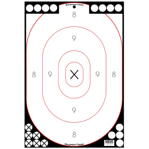 Birchwood Casey Shoot-N-C Target Self-Adhesive 12x18 Silhouette, 5 Pack