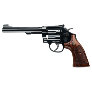 SMITH AND WESSON 48 22MAG BL/WD 6RD 6" AS #