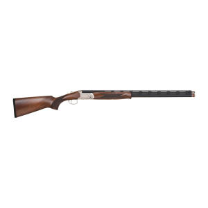 Mossberg 75492 Gold Reserve 28 Gauge Break Open 3" 2rd 28" Blue Polished Over/Under Vent Rib Barrel, Silver w/Engraved Scroll & Gold Inlay Receiver, Grade A Walnut Stock