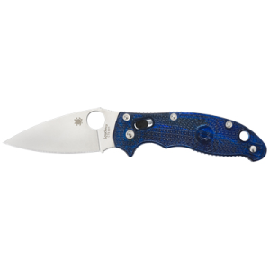 United States Association of Gun Owners Spyderco Manix 2 Blue FRCP Plain Folding Knife - C101PBL2 - $143.25 at United States Association of Gun Owners