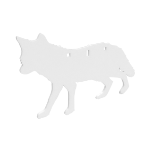 Birchwood Casey BC-47711 3/8in AR500 Steel Coyote Target