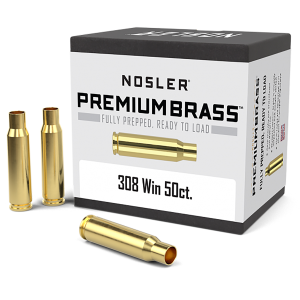 United States Association of Gun Owners Nosler Premium Brass Unprimed Cases .308 Win Rifle Brass 50/Box - 10225 - $71.28 at United States Association of Gun Owners