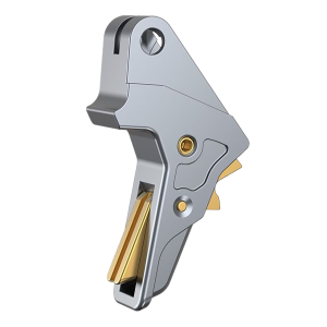 Tyrant CNC TDMPTRIGFSCGREY/GOLD Gray Fits S&W M&P Full-Size & Compact
