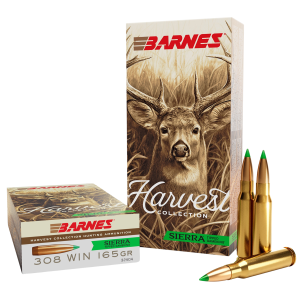 United States Association of Gun Owners Barnes Harvest 32404 .308 Win 165gr Sierra Tipped GameKing Ammo, 20-Round - $38.82 at United States Association of Gun Owners