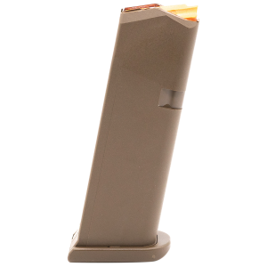 Glock G19 15rd 9mm Luger Detachable Magazine, Flat Dark Earth - 47461