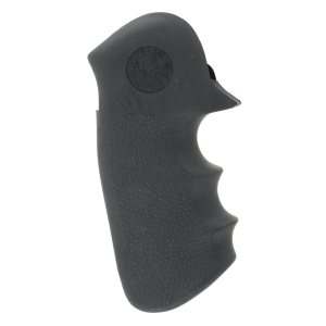 Hogue Monogrip Finger Grooves Black Rubber Grip for Colt King Cobra, Anaconda - 47000