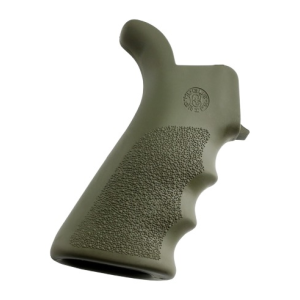 Hogue 15021 OverMolded Rifle Grip OD Green AR15