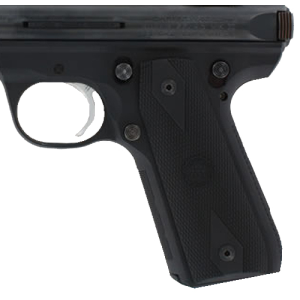 Hogue Grip Panels Diamond Checkering Black Rubber for Ruger Mark III 22/45 - 82090