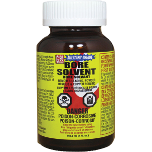 United States Association of Gun Owners G96 1108 Military Grade Bore Solvent Removes Powder, Lead, Plastic Fouling 4 oz Jar - $13.87 at United States Association of Gun Owners