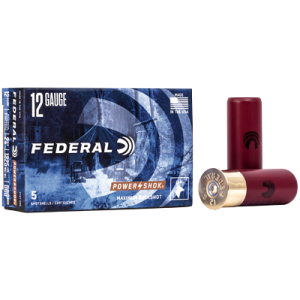 United States Association of Gun Owners Federal PowerShok 12 Gauge 2.75in 000 Buckshot, 5-Round Box - $8.59 at United States Association of Gun Owners