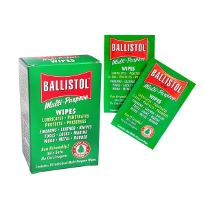 United States Association of Gun Owners Ballistol Multi-Purpose Oil Wipes 10/ct - $5.39 at United States Association of Gun Owners