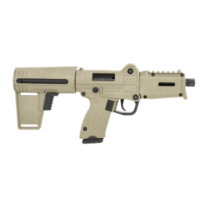 United States Association of Gun Owners Kel-Tec SDP9TAN SUB SDP 9mm Luger 17+1 6" Threaded Barrel, Polymer Receiver w/Picatinny Rail, Polymer Folding Pistol Brace, Polymer Grip - $489.26 at United States Association of Gun Owners