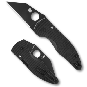 Spyderco MicroJimbo 3.63in Folding Knife, Black - C264GMCBKP