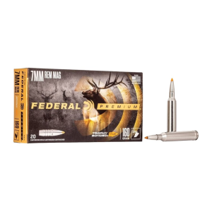 United States Association of Gun Owners Federal PR7TT1 7mm Rem Mag 160gr Trophy Bonded Tip Ammo, 20 Rounds - $54.93 at United States Association of Gun Owners