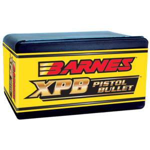 Barnes XPB .500 S&W Magnum 375 gr Pistol Bullets, 20-Count